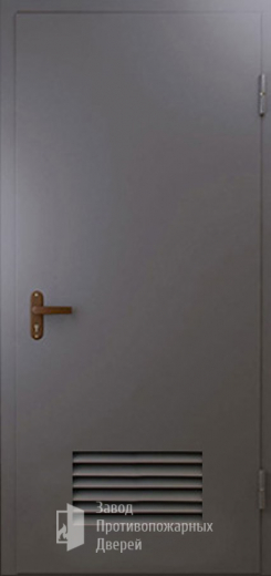 Фото двери «Техническая дверь №3 однопольная с вентиляционной решеткой» в Александрову