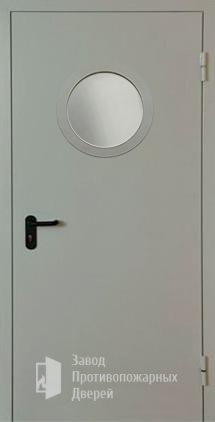 Фото двери «Однопольная с круглым стеклом EI-30» в Александрову