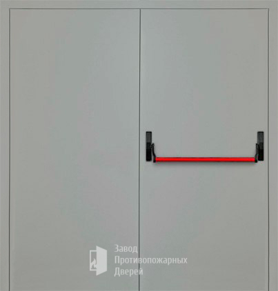 Фото двери «Двупольная глухая с антипаникой (1 створка) EI-30» в Александрову